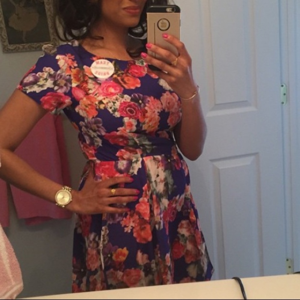 Floral Print Tea Dress